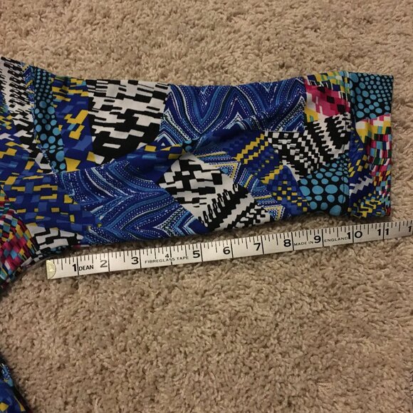 Midnight Circus Rainbow Rave Handmade Cascading Collar Cardigan - Picture 16 of 16